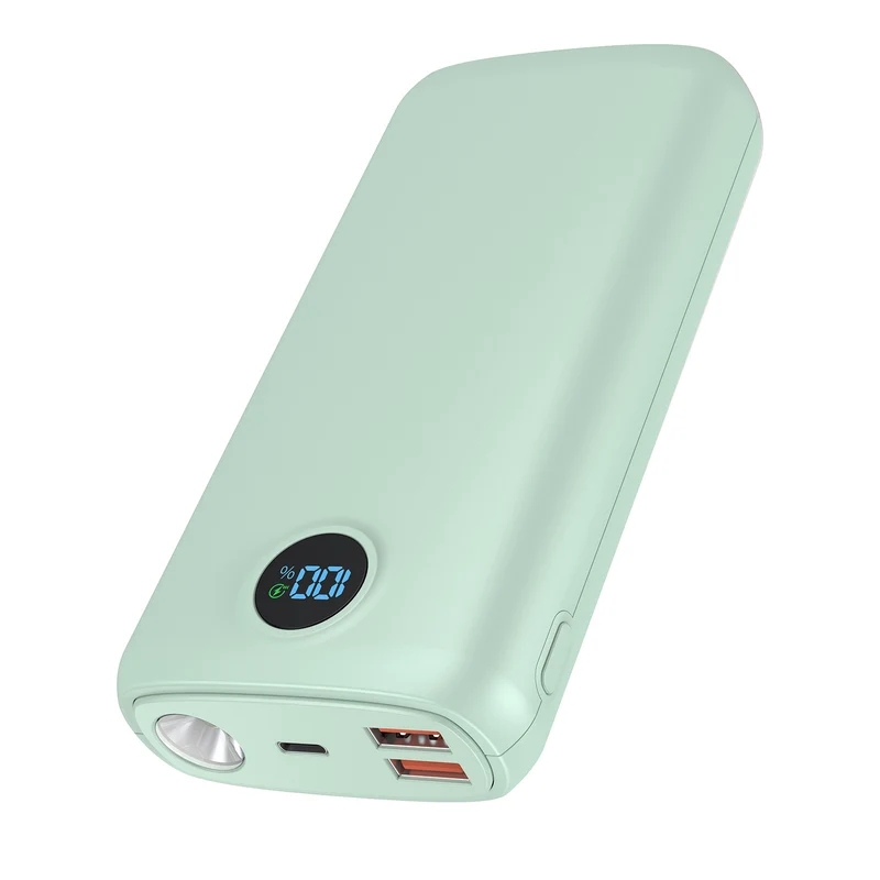 Hochleistungs-Powerbank mit LED-Anzeige und Schnellladung Skanto