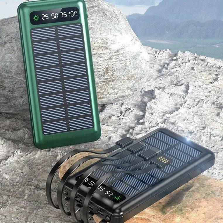 Solar Powerbank mit multifunktionalen Ladeoptionen Skanto