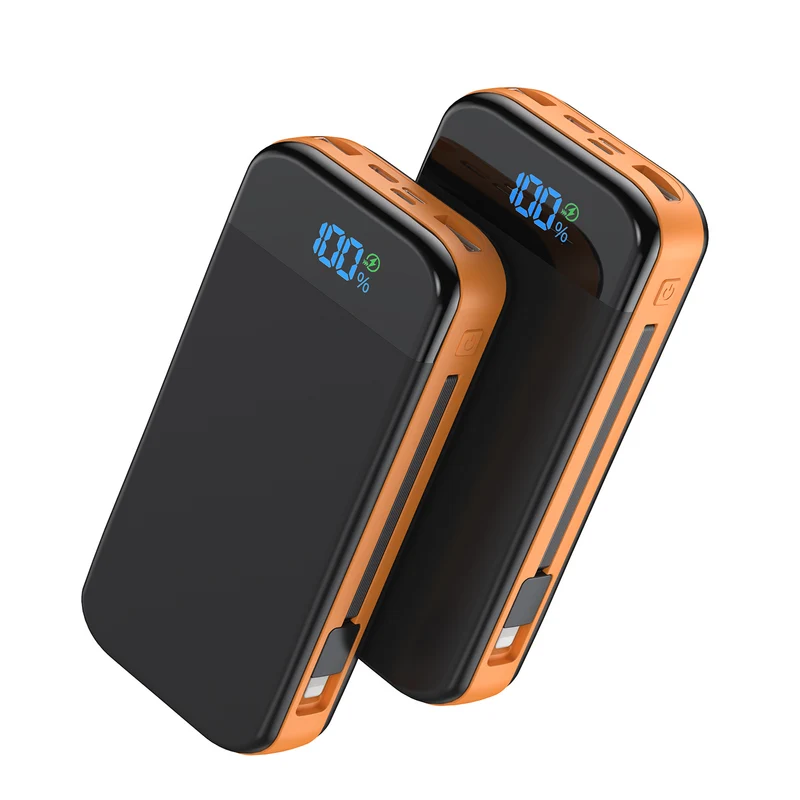 Hochleistungs-Powerbank mit LED-Anzeige und Schnellladetechnologie Skanto