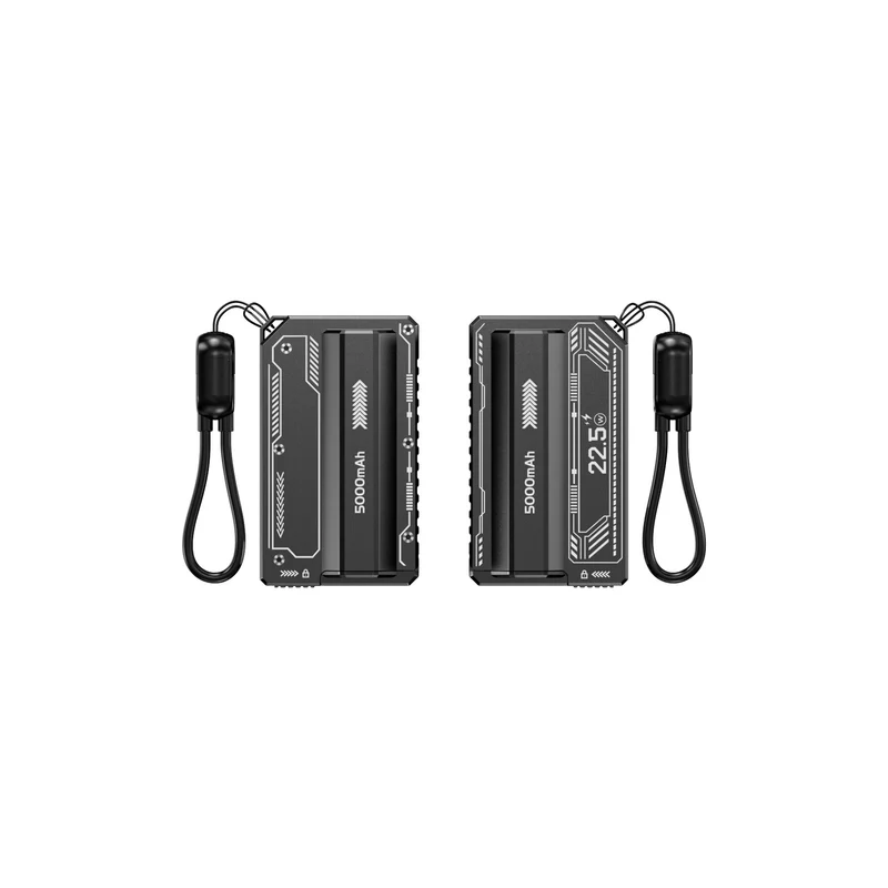 Kompakte Powerbank mit LED-Anzeige und Schnellladefunktion Skanto