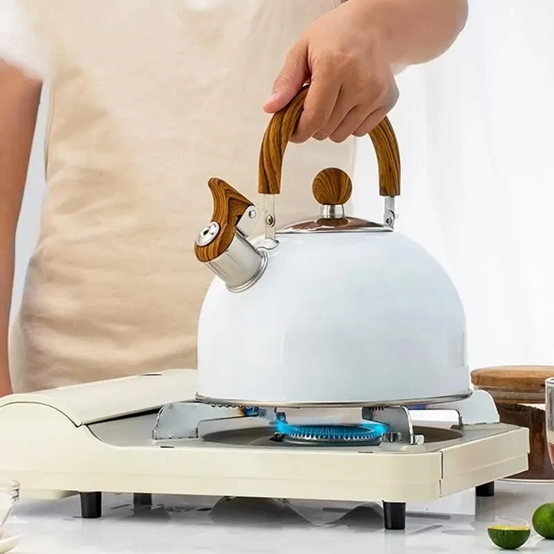 Edelstahl-Pfeifkessel Kochzeit – 2.5L oder 3L mit akustischem Signal | Skanto
