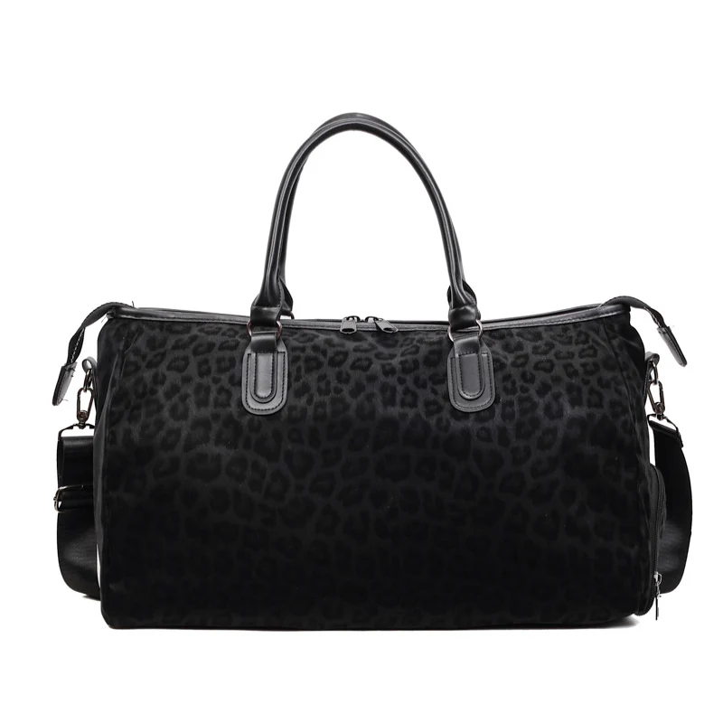 Elegante Reisetasche mit innovativem Leopardenmuster Skanto