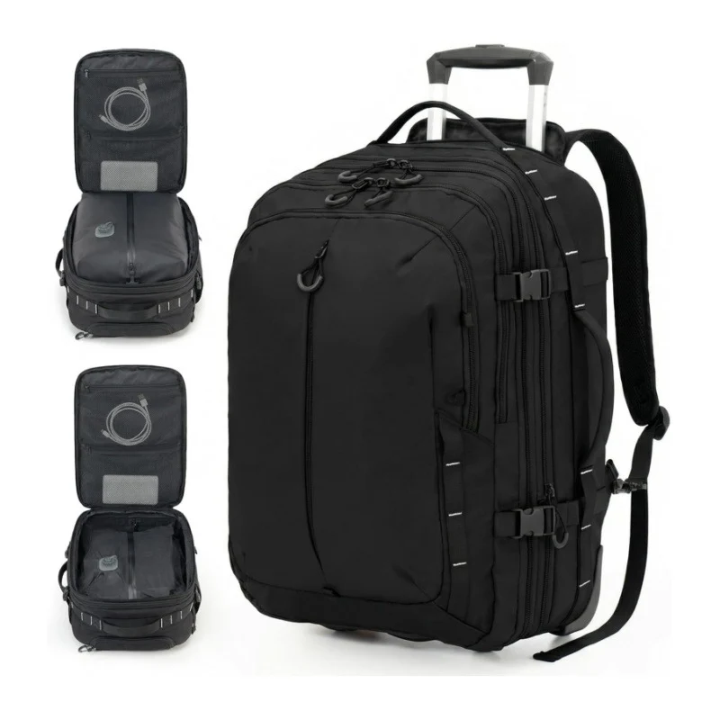 Reisekoffer mit integrierter Trolley-Funktion Skanto