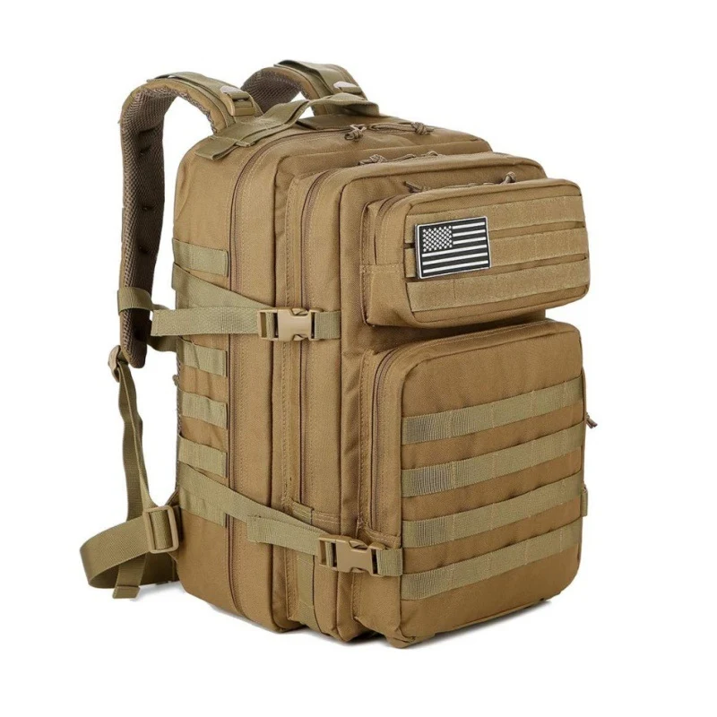 Taktischer Rucksack mit modularem Fächersystem und verstärktem Tragegriff Skanto