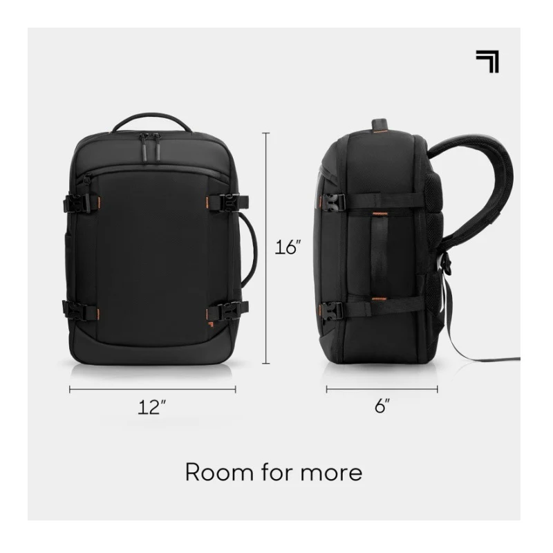 Multifunktionaler Rucksack mit ergonomischem Design und mehreren Fächern Skanto